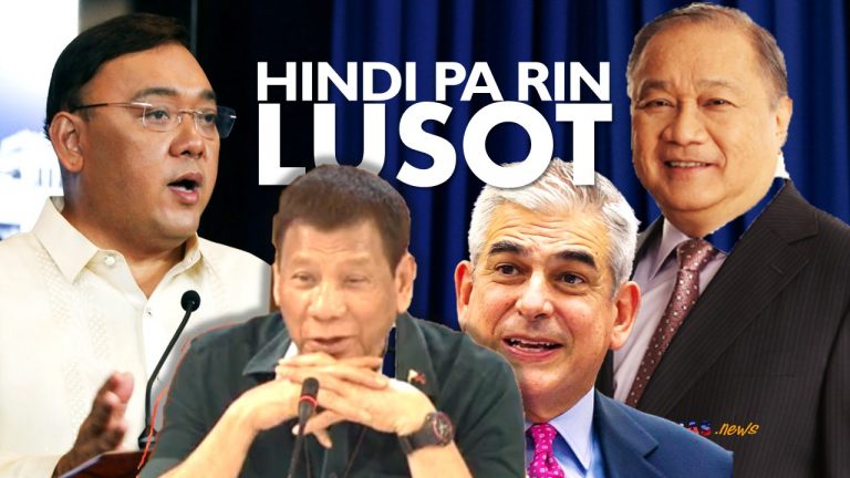 HINDI pa rin LUSOT si Ayala at Pangilinan sa batas kahit nag-apology si Duterte