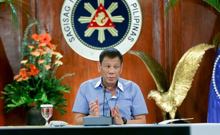 Duterte tells Filipinos to persevere amid COVID-19 pandemic