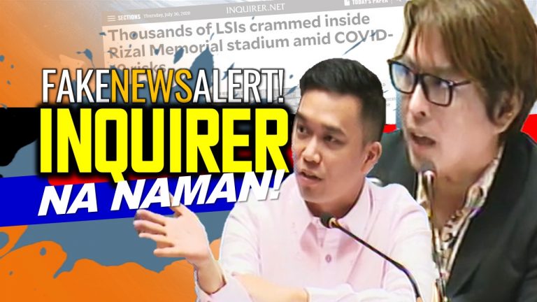 EXAGGERATED Inquirer, media SINABON ni Alvarado at Fernandez sa House Hearing