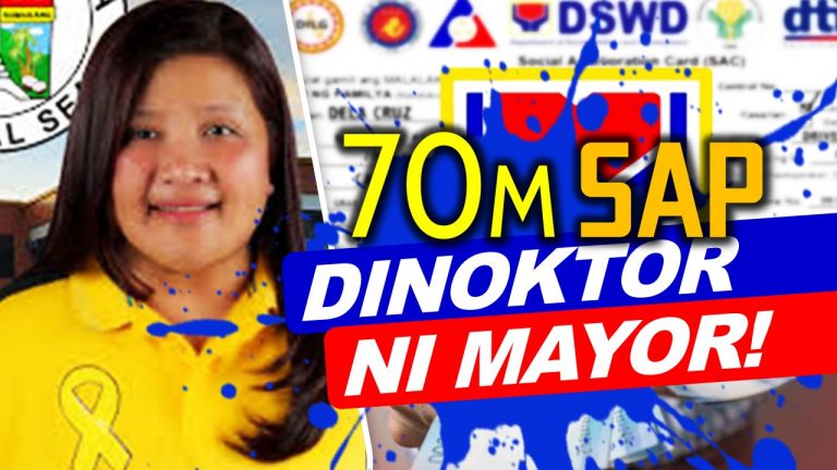 Ginisa si Iriga Mayor Alfelor sa illegal 70M SAP distribution