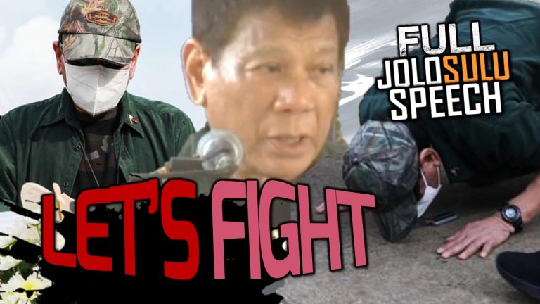 Duterte humalik sa lupa bilang paggalang sa mga biktima ng pagsabog