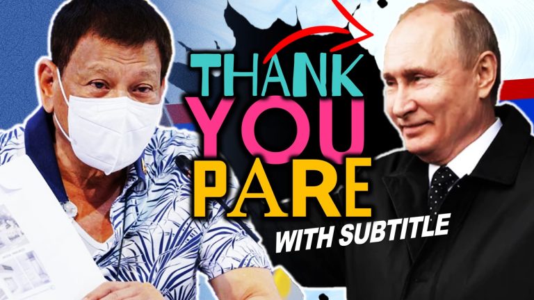 May MENSAHE si Duterte kay Vladimir Putin