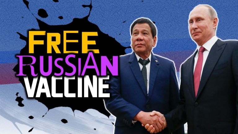 Russian President Vladimir Putin may Free Vaccines na kaloob sa Pilipinas
