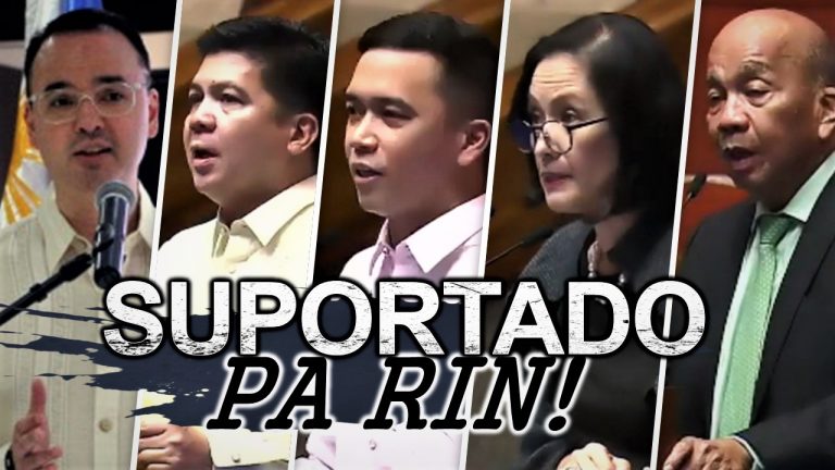 Bumuhos ang SUPORTA kay Alan Peter Cayetano kontra Lord Allan Velasco bilang House Speaker