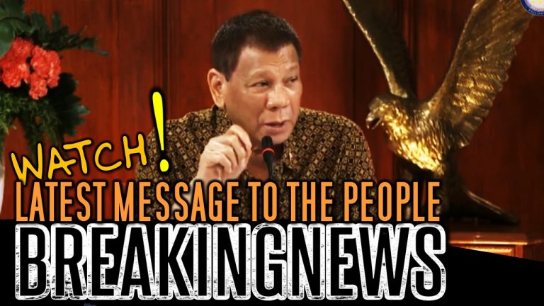 LATEST MESSAGE of President Duterte to Filipino People | September 29, 2020