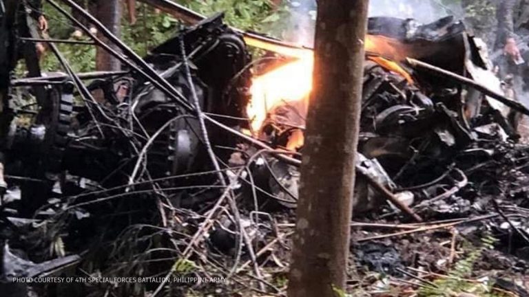 4 katao, patay matapos bumagsak ang helicopter ng militar sa Basilan