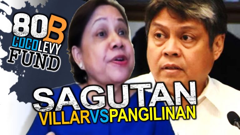 Nilecturan ni Villar si Pangilinan sa muling pagtalakay ng Coco Levy Fund sa Senado