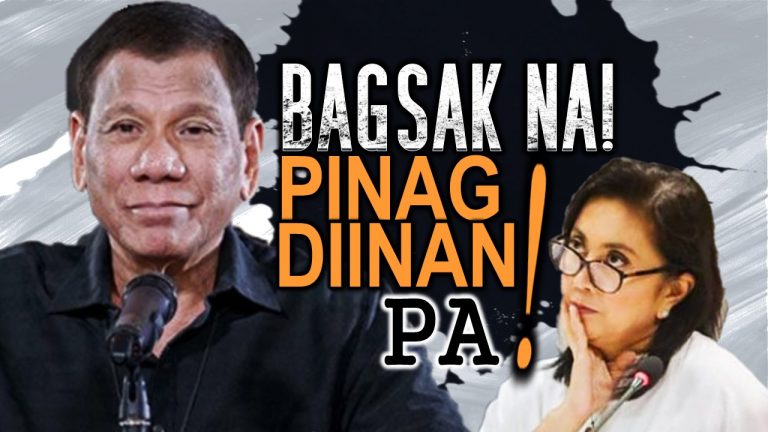 GANITO paulit-ulit na pinagdiinan ni Harry Roque ang mababang grado ni Leni Robredo
