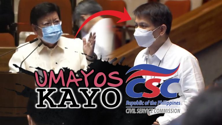 Marcoleta PINAHIRAPAN ang Civil Service Commission 2021 budget sa pagbubukas ng kongreso