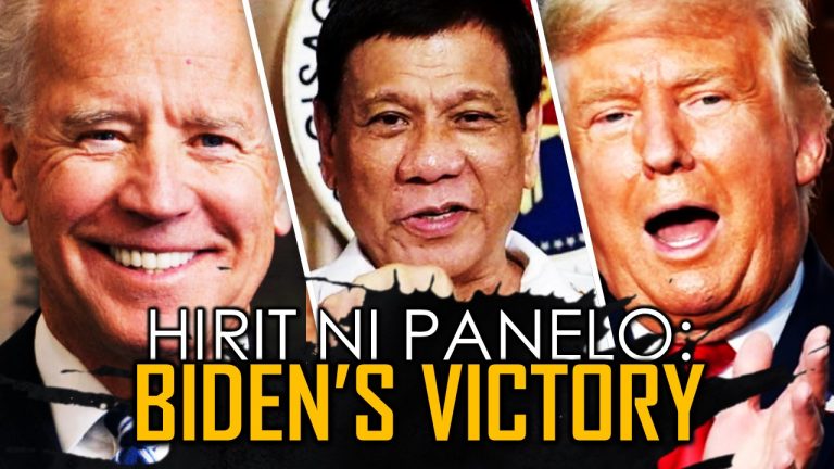 REAKSYON ni Panelo kay President-elect Joe Biden at pagkiling kay Donald Trump