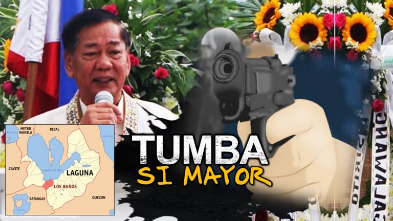 Los Baños Laguna Mayor Caesar Perez itinumba sa loob ng munisipyo!