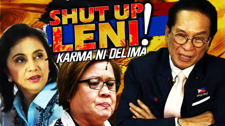 SHUT YOUR MOUTH, LENI!! “You don’t have to say that!” -Panelo