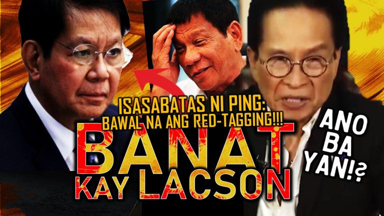Duterte tinawanan si Lacson sa planong i-criminalize ang Red-Tagging