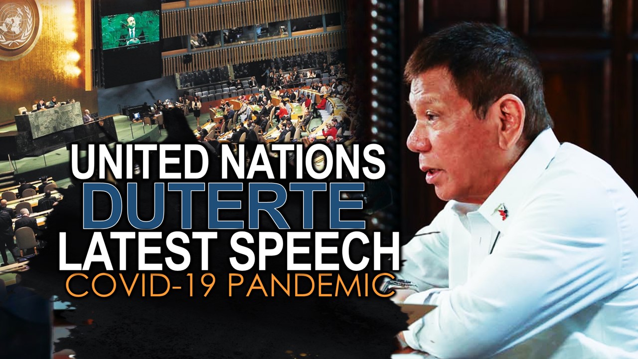 President Duterte Speech During 31st Special Session Of The United ...