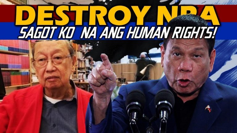 DUTERTE VS JOMA! MABAGSIK na utos sa AFP-PNP: Destroy the NPA