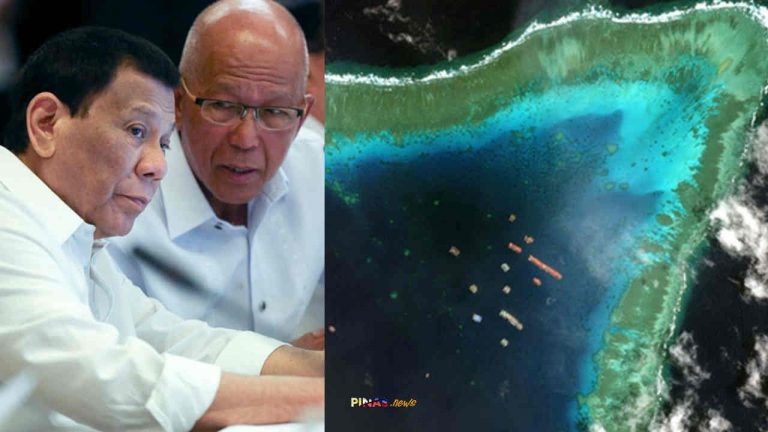 Duterte stands by Lorenzana’s remark, denounces China’s claim on Julian Felipe Reef