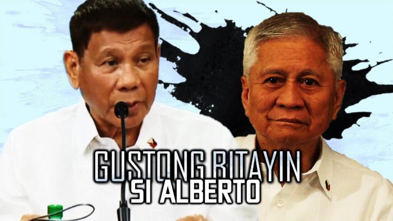 Duterte gustong bitayin si Albert Del Rosario