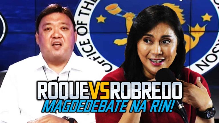 Roque HINAMON ng debate si Robredo, isama pa si Carpio at del Rosario
