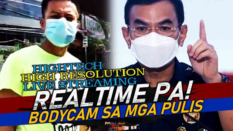 HIGH-TECH bodycam IBINIDA ni PNP Chief Eleazar