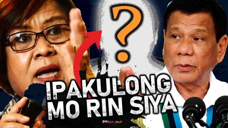 Cocaine user presidentiable gusto ring ipakulong ni De Lima