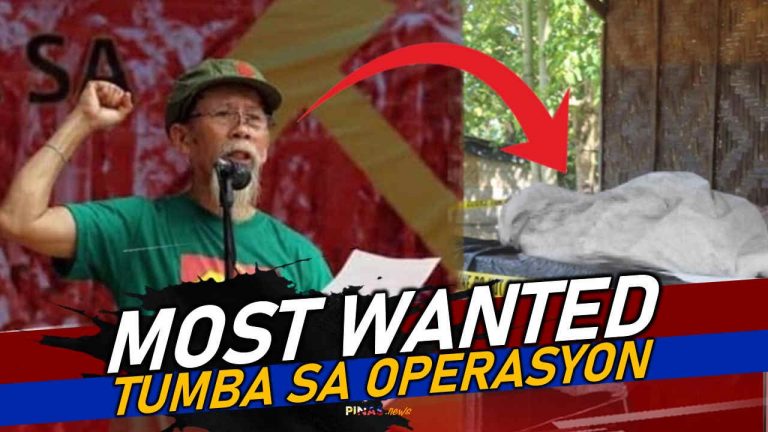 Ka Oris top most wanted NPA leader TUMBA sa operasyon