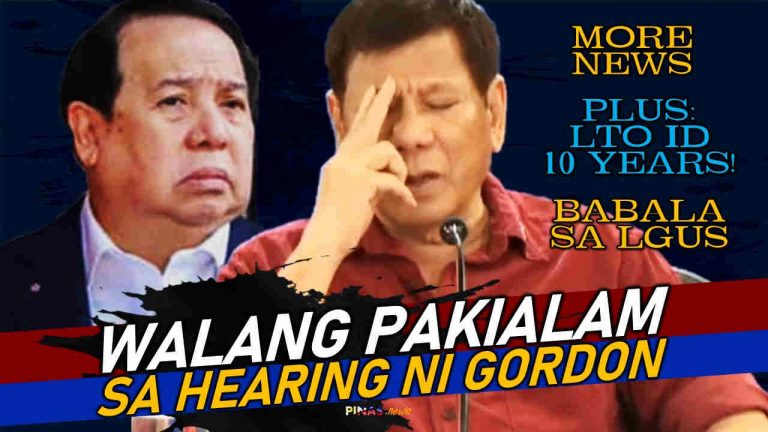 Gordon, Drilon, hindi ako aabot sa presidency, kung korap ako kagaya ninyo. ~PRRD