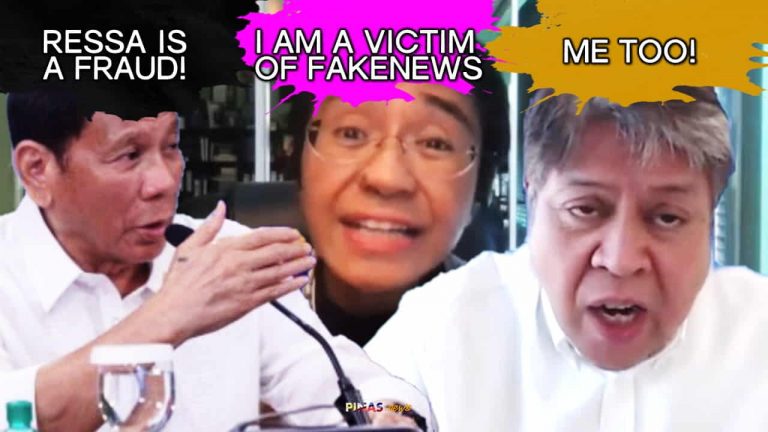 Maria Ressa at Pangilinan sanib-pwersa kontra fakenews