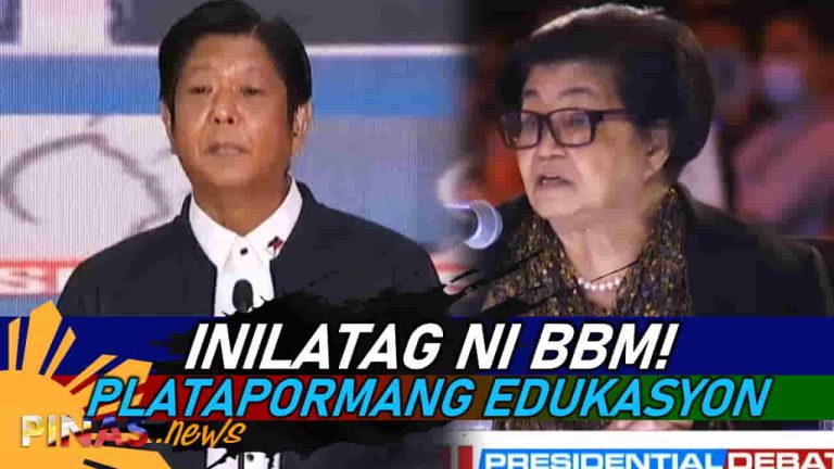 Bongbong Marcos on education, ‘Unahin ang Public School system.’