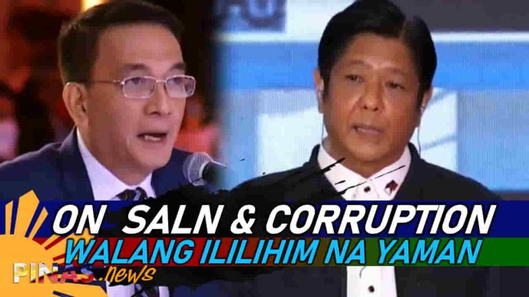 Bongbong Marcos on SALN: handang ipakita ang yaman bilang public information