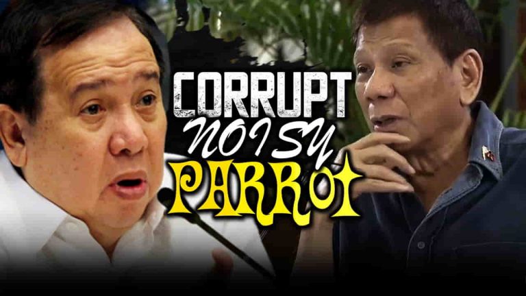 KORAP sa senado ang isang “parrot na maingay”