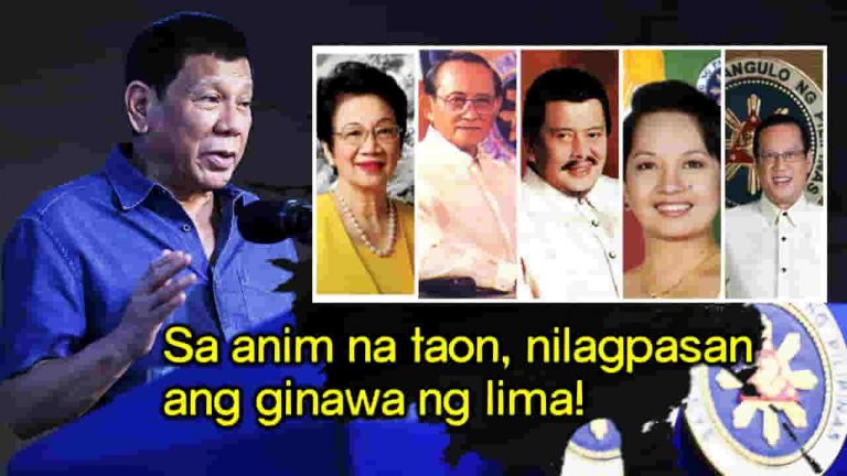 Mas maraming nagawa si Duterte sa anim na taon kumpara sa nakalipas na limang pangulo