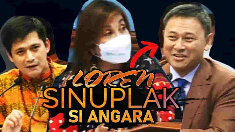 BASTOS JOKE ni Angara sinagot ni  Loren Legarda nag-REACT si Robin Tulfo JV Koko