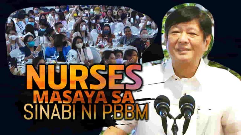 Talumpati ni PBBM sa 100th Founding Anniversary of the Nurses Association
