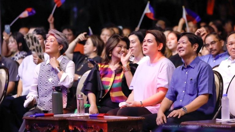 President Marcos, VP Duterte attend concert for teachers at Palace