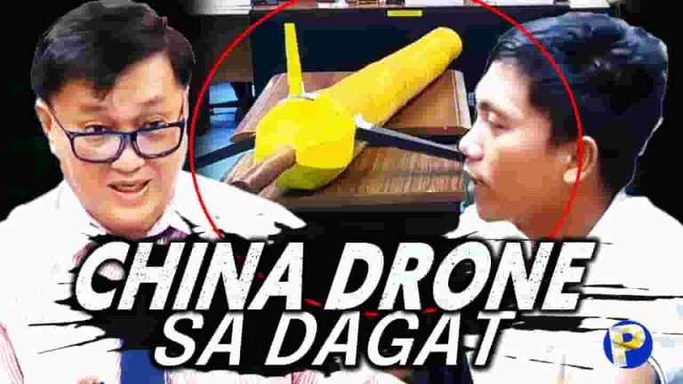 Military grade China DRONE na pang-espiya nakuha ng mga mangingisda sa WPS