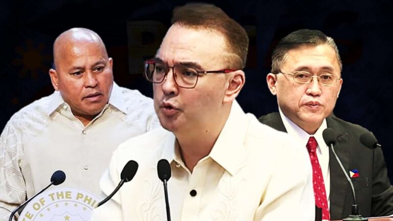 Resolusyon ni Cayetano VS ICC warrant na tinutulungan ng Marcos administration