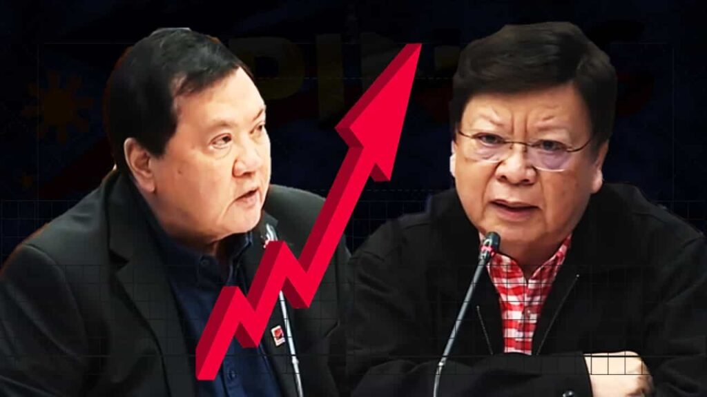 Senator Rodante Marcoleta questioning Department of Energy officials during a Senate PROTECT Committee hearing on March 26.