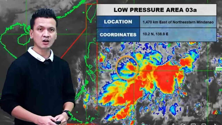 LPA sa Mindanao at 40°C Heat Index sa Palawan