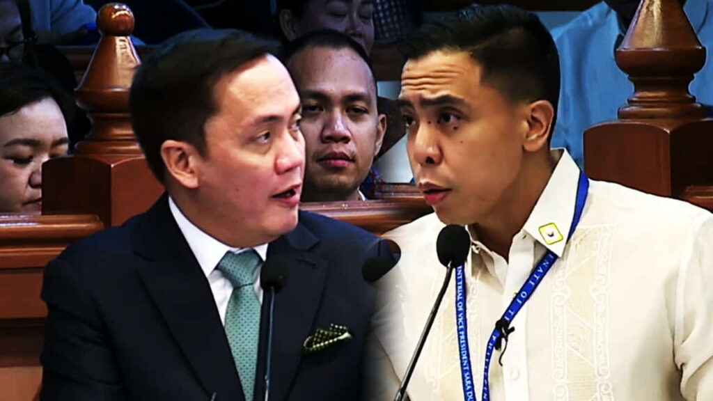 NBI Agent Mark Calilung testifies on digital evidence authentication at the Senate impeachment trial in Manila.